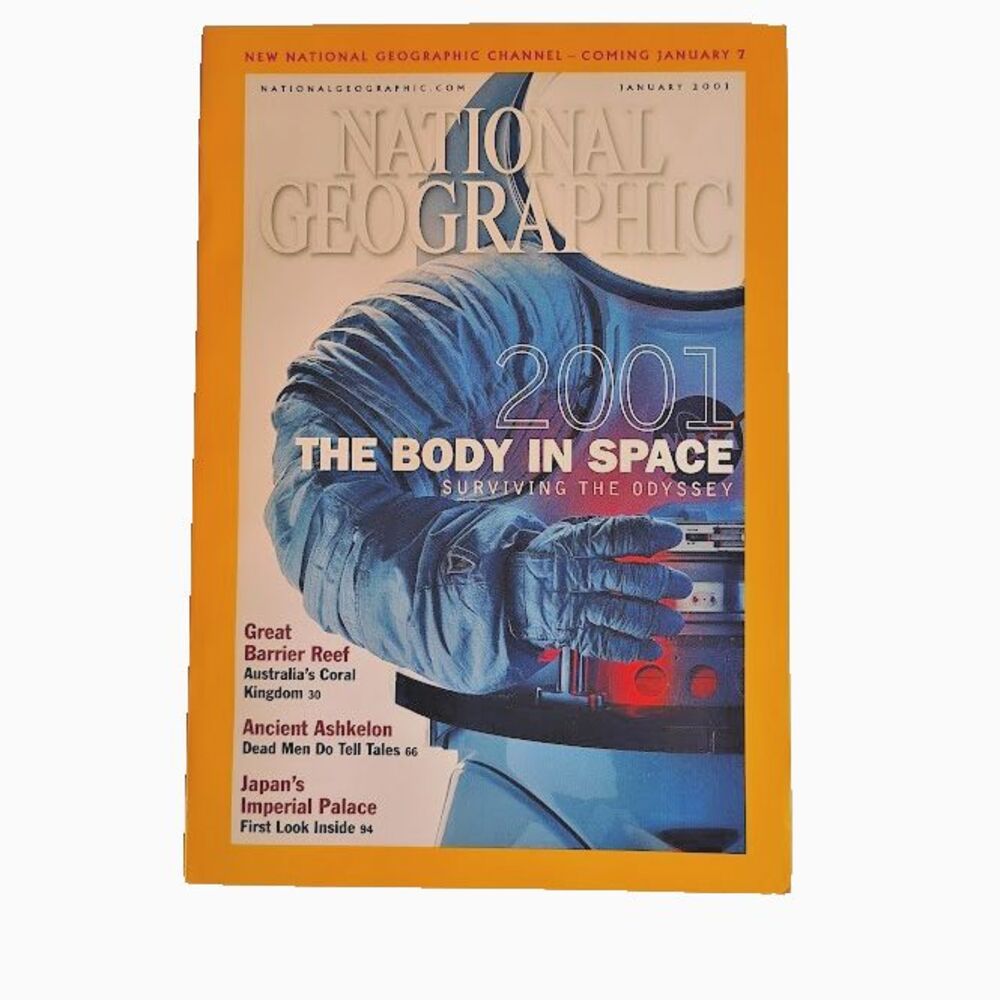 National Geographic Magazine 2001 The Body in Space January 2001